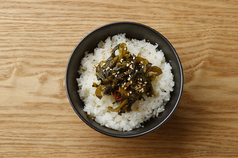 選べるミニ丼(高菜ごはん)