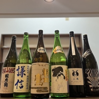 【拘りの日本酒】週替わりで仕入れる希少な日本◎
