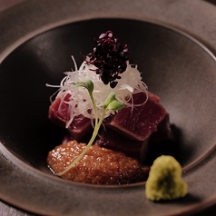 本マグロの炙り 自家製味噌だれ