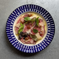 十勝牛のローストビーフカルパッチョ仕立て