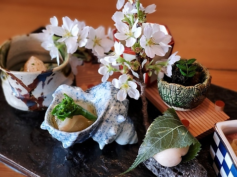 箱根の大自然の中で味わう旬な食材と美味しい地酒