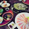料理メニュー写真&nbsp;茶美豚の十穀鍋会席
