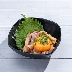 鶏のたたきユッケ～特製タレ～