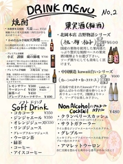 DRINK MENU NO.2