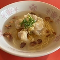 料理メニュー写真&nbsp;にんにく生姜ワンタンメン (ワンタン4個)