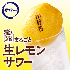 【名物】まるごと生レモンサワー
