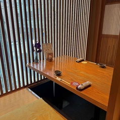 最大4名様までの掘りごたつ完全個室は、記念日や接待など幅広くご利用頂けます