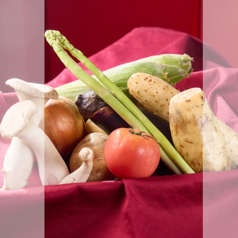 【鉄板馬鹿のこだわりの食材】