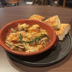 タイム薫るエビのアヒージョ