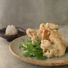 熊本あか鶏の唐揚げ 鬼おろしポン酢添え