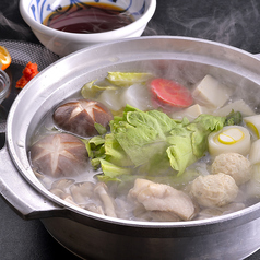 水炊き(冬期以外は要予約)