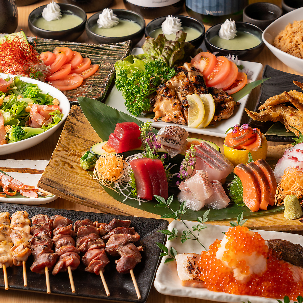 宴会コースは飲み放題付3000円台からご用意しております。お得なクーポンもご用意しております♪