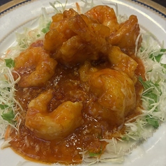 大海老のチリソース煮込み