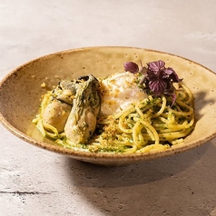 [OIL BASE]牡蠣とリコッタチーズのジェノベーゼ