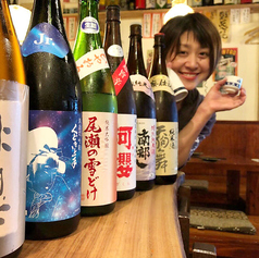 おすすめ日本酒揃ってマス！