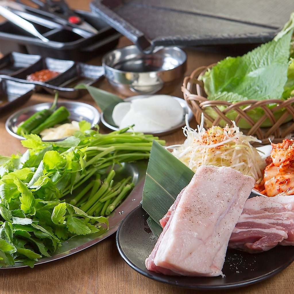 【#大阪#梅田#韓国料理#焼肉#食べ飲み放題#サムギョプサル#セリ#誕生日#チーズ#ランチ】