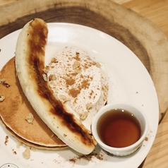バナナメープルパンケーキ