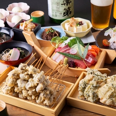 酒と肉天ぷら 勝天のコース写真