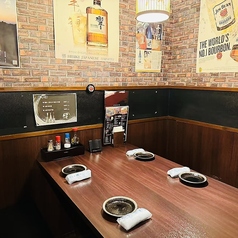 【4名様掛け×5テーブル】暖簾でプライベート空間を♪