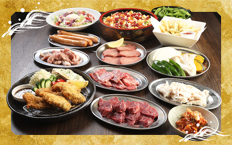 焼肉や寿司、新鮮な刺身を昭和レトロな空間で楽しめる、釧路の活気あふれるお店です♪