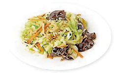 細切り豚肉とミックス野菜炒め/トマト・玉子炒め