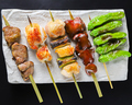 料理メニュー写真&nbsp;【踊】おまかせ串盛り 5本