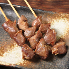 砂ぎも串2本