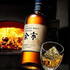 SINGLE MALT 余市　ロックダブル