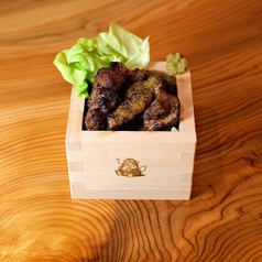 地鶏のかご焼き