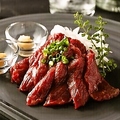 料理メニュー写真&nbsp;上赤身馬刺