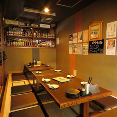 6名掛け掘りごたつ席×1ご用意しています◎