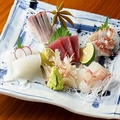 料理メニュー写真 おまかせ3種盛り(3種9貫2～3人前)