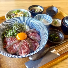 特選和牛ステーキ丼セット[通常盛] 