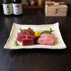 本マグロ トロと赤身の盛合せ