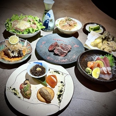十勝創作料理 酒と料理山元のコース写真