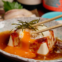 高級紅花たまごの温たまやっこ