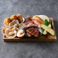 天守閣を望む七輪海鮮｜海鮮コース