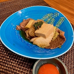和牛サーロイン焼きすき