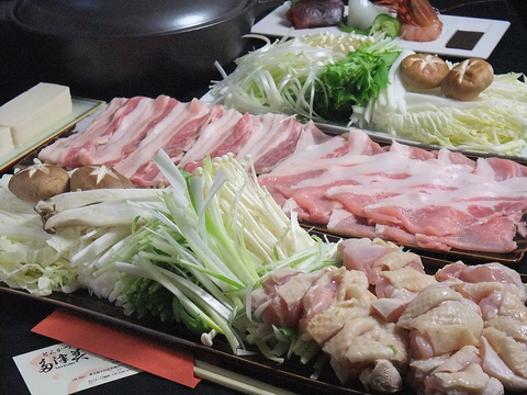 鍋料理が専門の「多津美」ではお鍋以外にも豊富なメニューを取り揃えております。