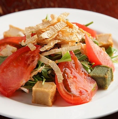京水菜と大根のカリパリサラダ