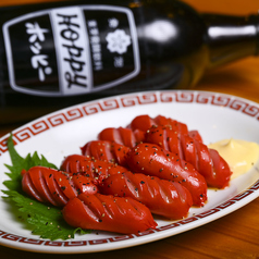 赤ウインナー炒め