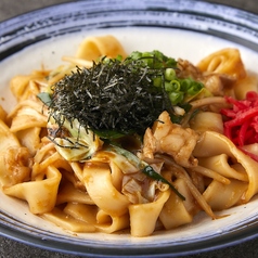 ホルモンニンニク味噌だれほうとう