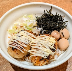 鶏つくねのテリマヨ丼