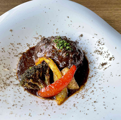 和牛トリュフデミグラスハンバーグ