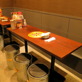 4名様でご利用いただけるボックス席です◎お食事会や少人数での飲み会にも最適なお席です～水炊き・焼鳥　とりいちず　新小岩南口店～☆