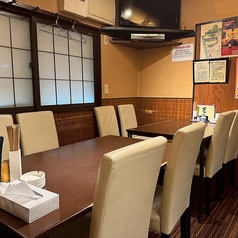 テーブル席は4名様～10名様迄ご案内可能です。