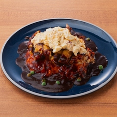 幸の鳥スペシャルオムライス（オムチキン南蛮デミグラス）