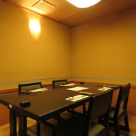 プライベート空間で楽しむ割烹料理