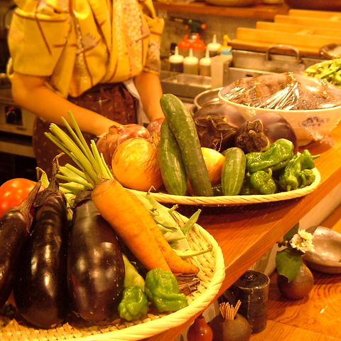 旬の食材・地産地消、こだわりの料理で心を込めたおもてなし...。