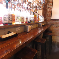 【お一人様も大歓迎】心地よいカウンター席でのひととき